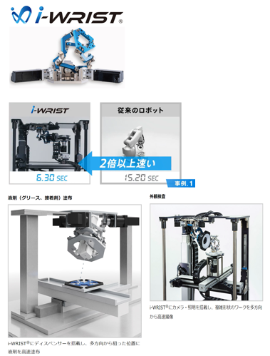 ロボット通信Vol.138　ー 外観検査を2倍速く！　NTN製 i-WRIST ー | 株式会社TECHNO REACH